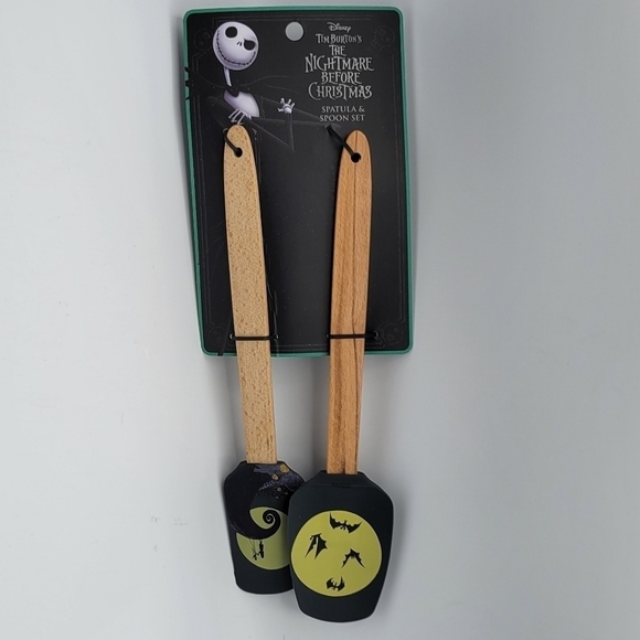 Disney The Nightmare Before Christmas Spatula & Spoon Set - Picture 1 of 6